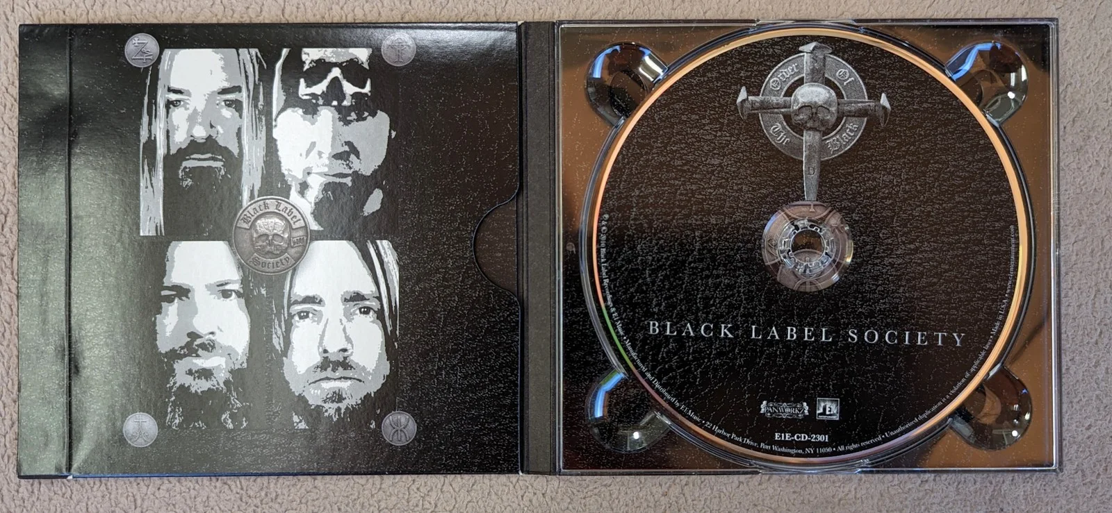 CD - Black Label Society - Order Of The Black - Autographed Hand Signed by Band, image 2