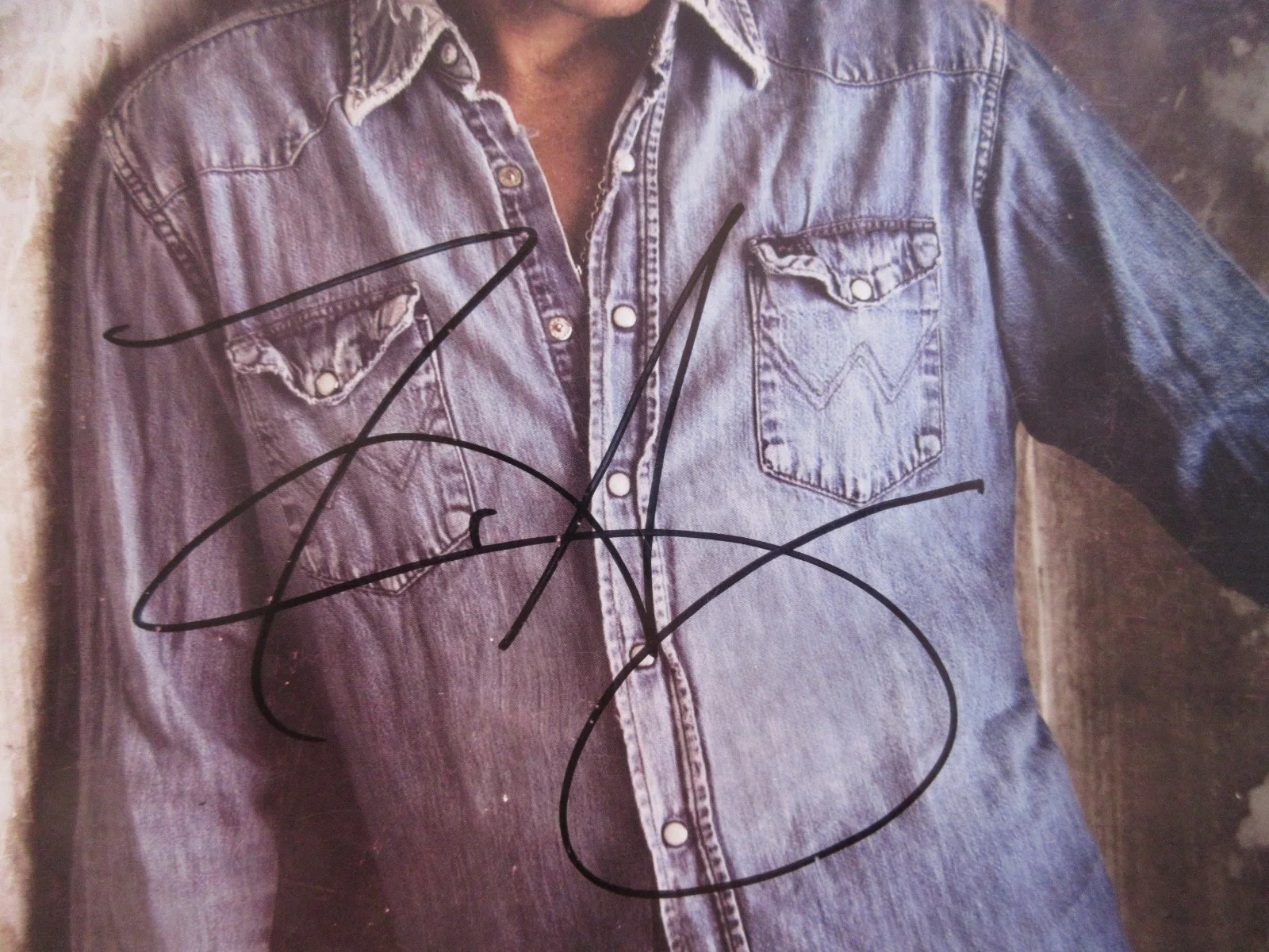 JACK INGRAM 8" x 11" FULL COLOR SIGNED PUBLICITY PHOTO 2005 BIG MACHINE, image 2