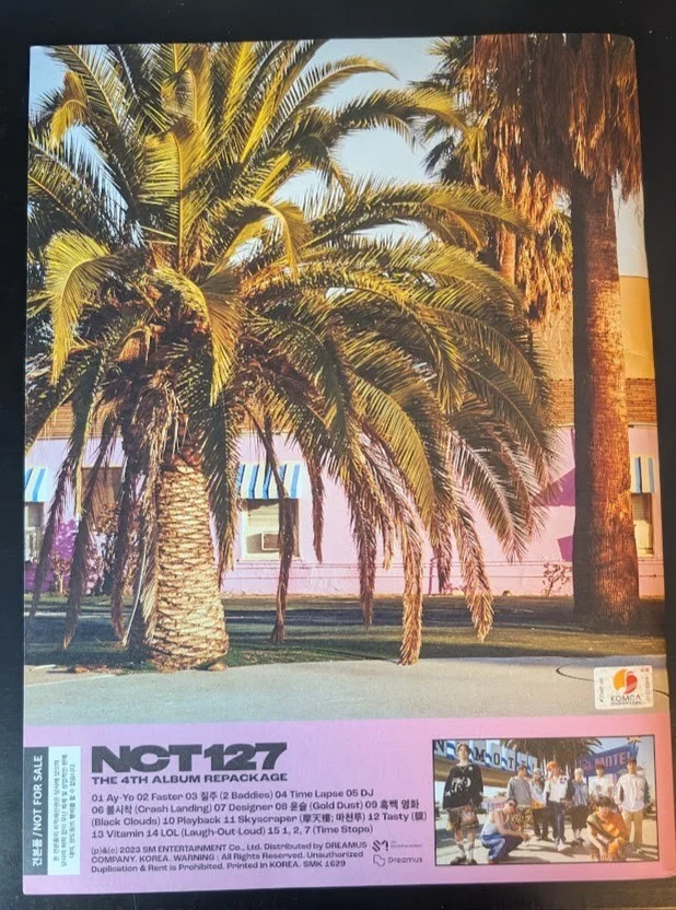 NCT 127 Fourth Album Repackage Promotional Pack SIGNED, изображение 2