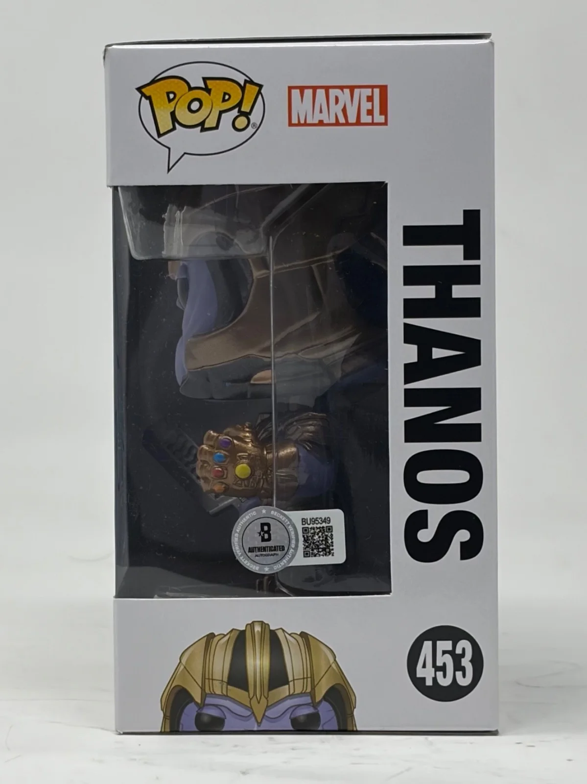 Josh Brolin — Josh Brolin Signed Autograph Avengers Thanos Funko Pop #453 Marvel Beckett COA, изображение 5
