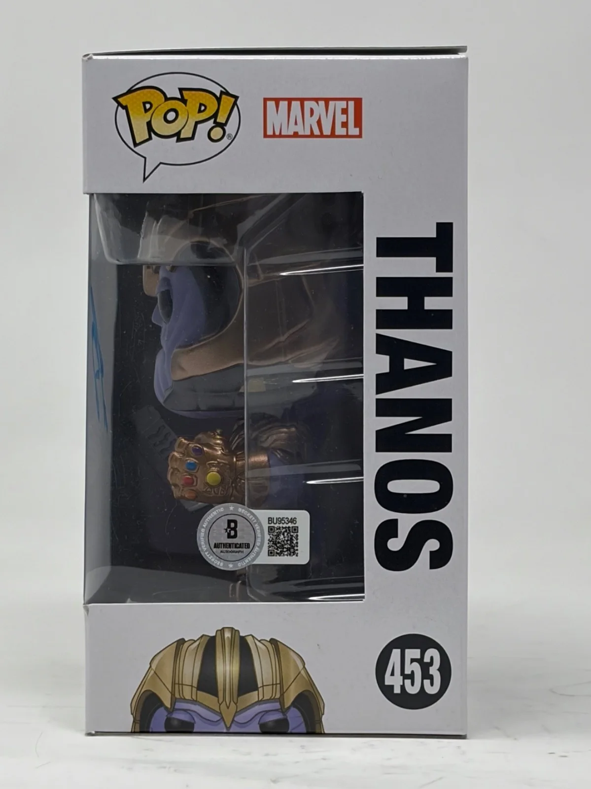 Josh Brolin — Josh Brolin Signed Autograph Avengers Thanos Funko Pop #453 Marvel Beckett COA, изображение 3