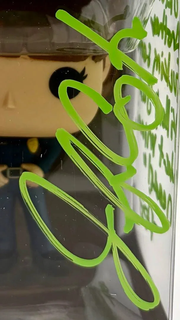 Jennifer Carpenter — Jennifer Carpenter "Debra" signed Funko #1696 w/quote & char name (Dexter) - JSA, изображение 2