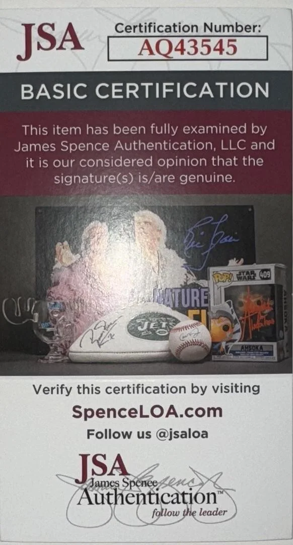 Jason Isaacs — Jason Isaacs Signed Funko Pop #40 "Lucius Malfoy" (Harry Potter) - JSA COA, изображение 5