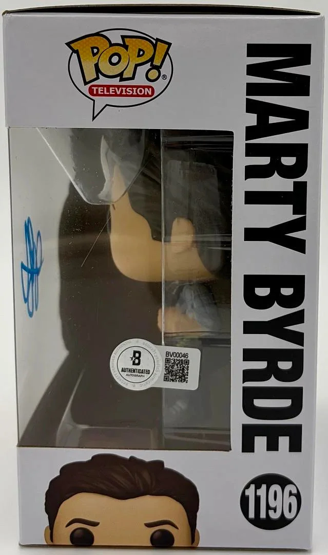 Jason Bateman — Jason Bateman Signed "Marty Byrd" Funko #1196 (Ozark) - Beckett COA, изображение 3