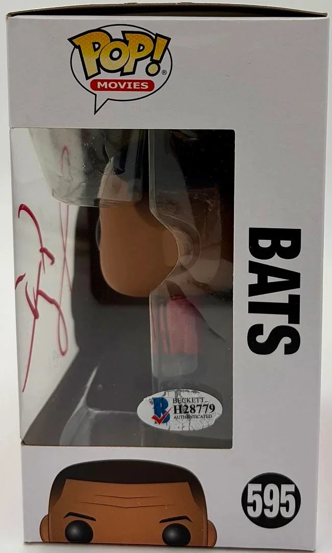 Jamie Foxx — Jamie Foxx signed "Bats" Funko #595 (Baby Driver) - Beckett COA, изображение 3