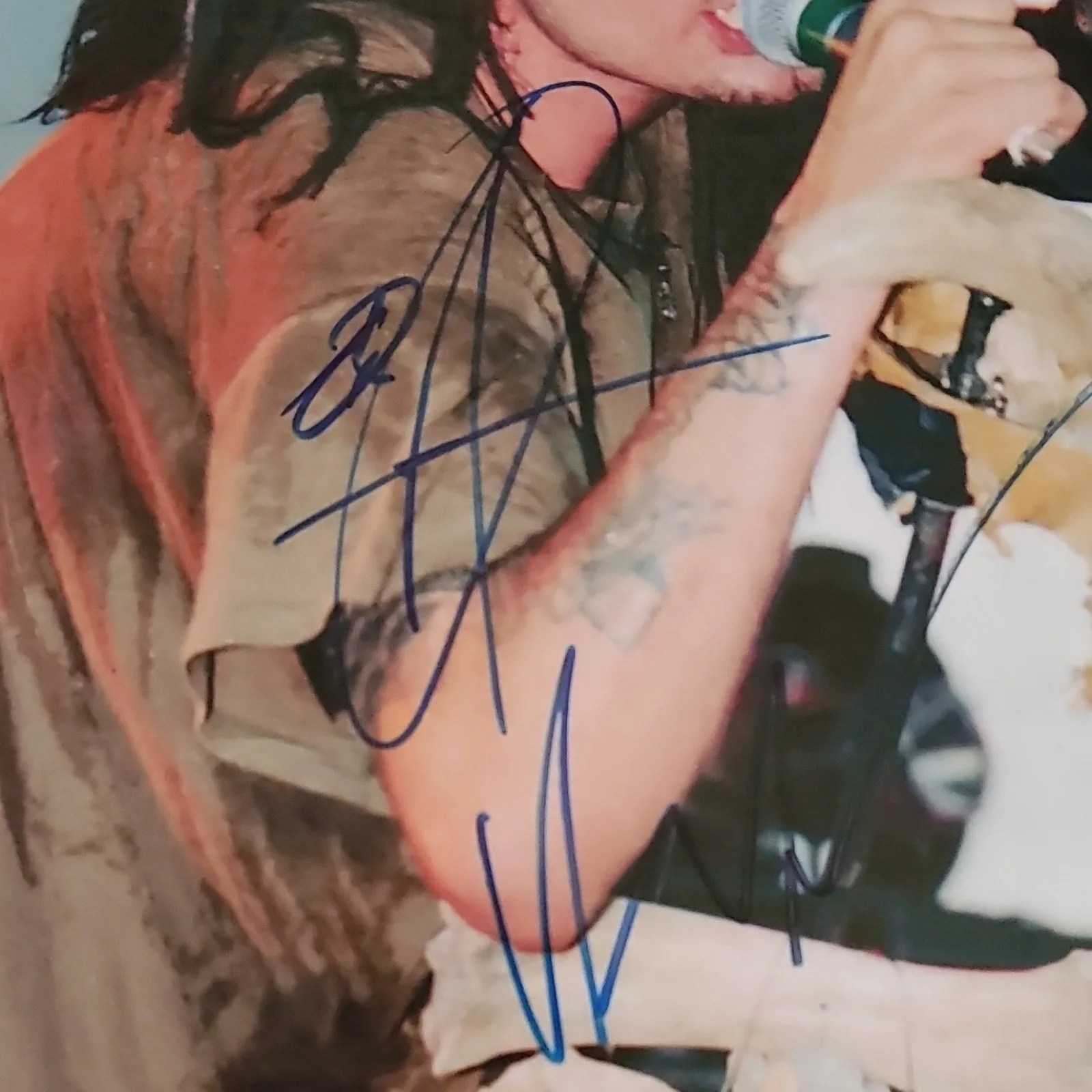 Ministry Al Jourgensen Authentication By Mark A Belluomini COA, image 2