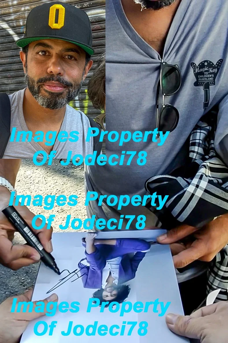 Daveed Diggs — Daveed Diggs THE BOYS OH FATHER Star Signed 8x10 Photo EXACT Proof ACOA B, image 3
