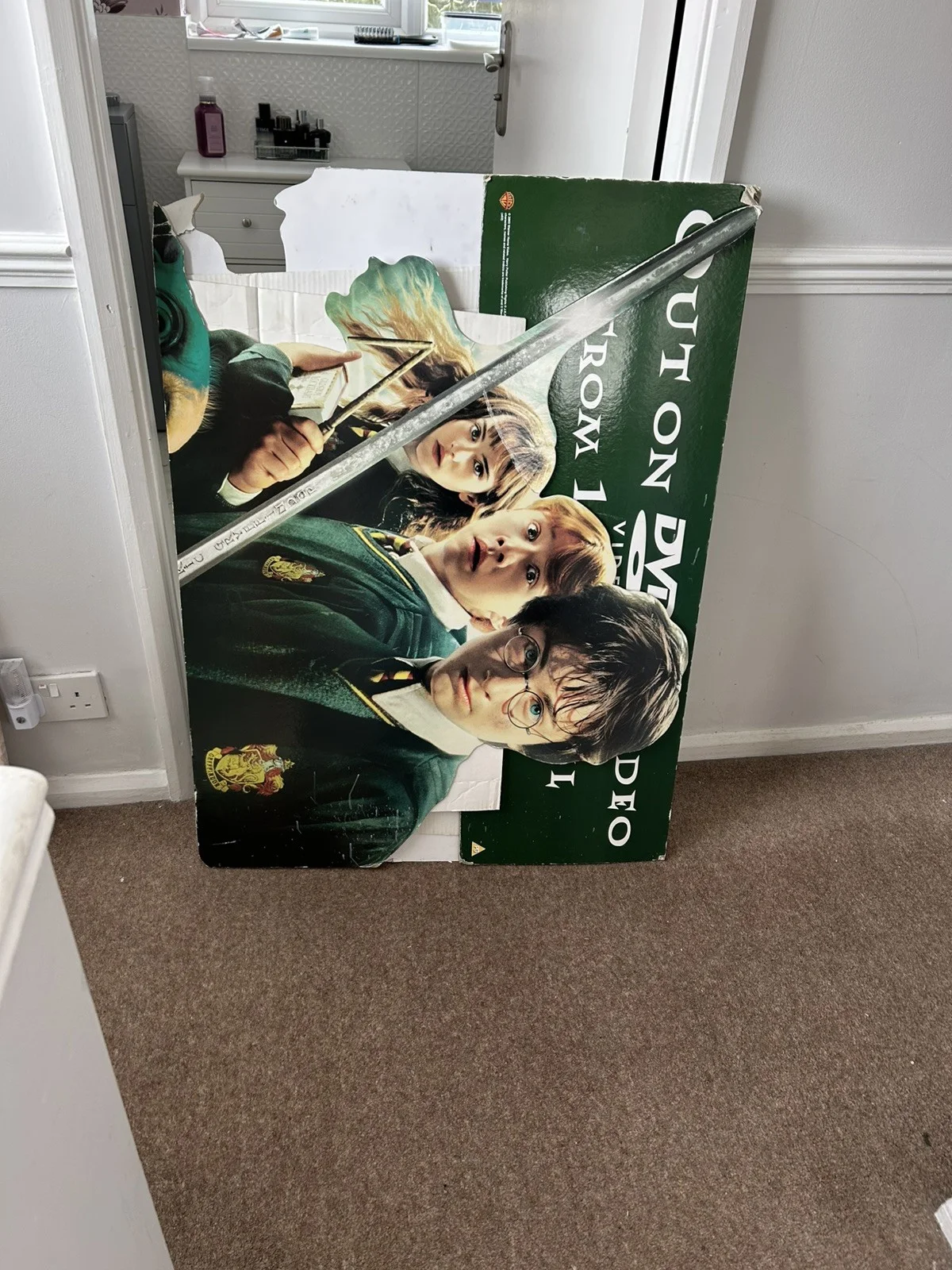 Original Film cardboard stand up, Harry Potter and the chamber of secrets" 2002, изображение 2