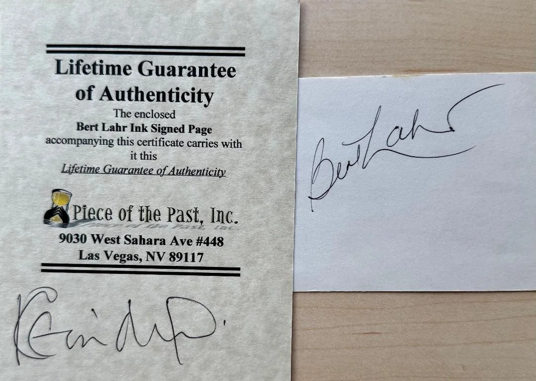 Wizard of OZ Full Cast 1939 Film Autographs - with Bonus Travel Offer!, изображение 3