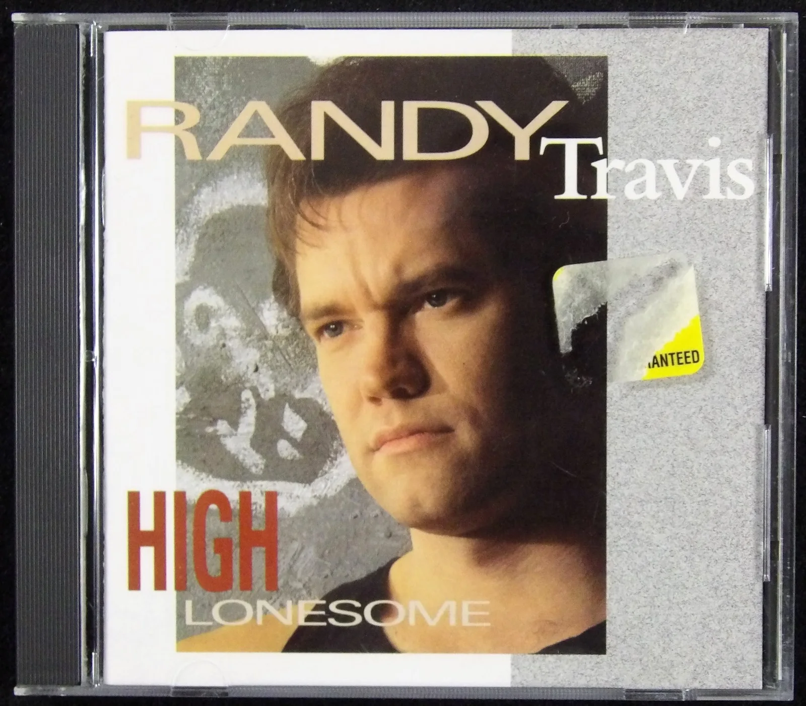 Randy Travis Signed High Lonesome CD JSA Authenticated, изображение 2
