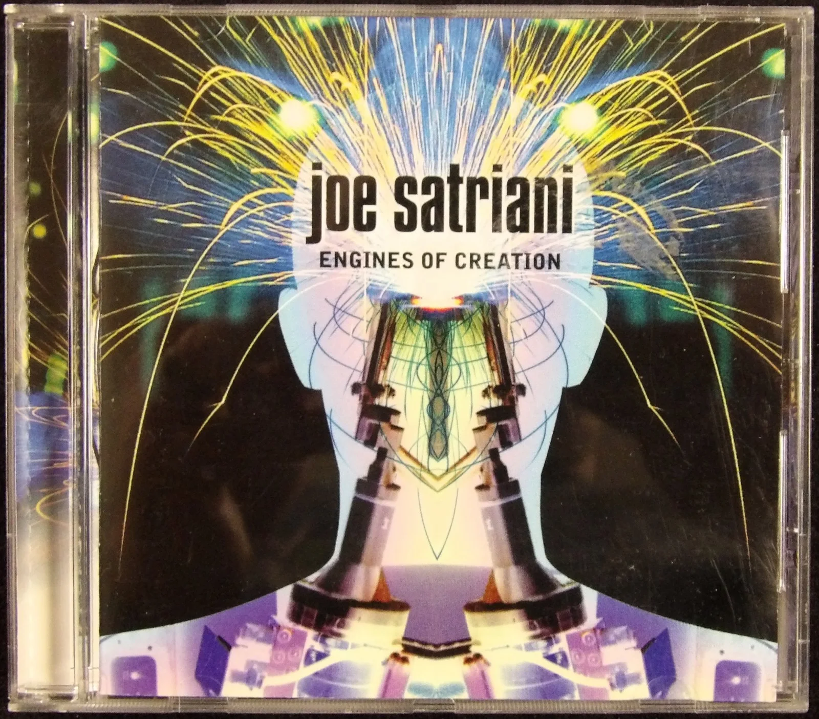Joe Satriani Signed Engines Of Creation CD JSA Authenticated, image 2