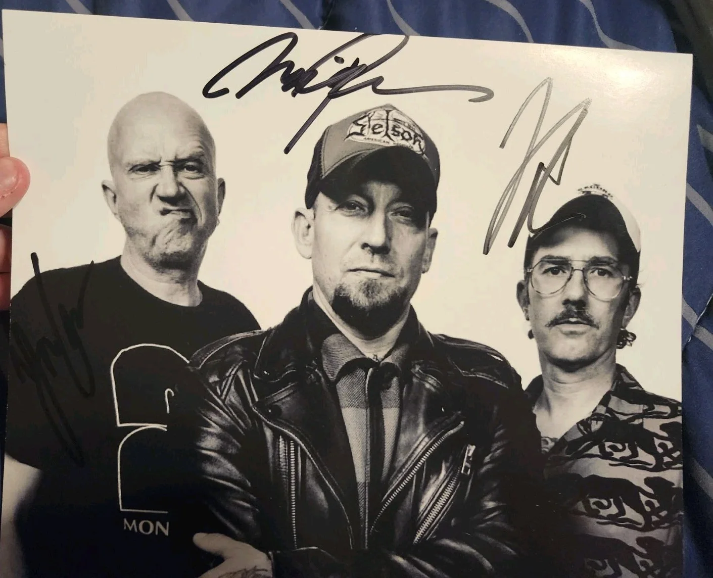 Volbeat Michael Poulsen Band Signed autograph 8x10 COA Psa Jsa Guranteed, изображение 3