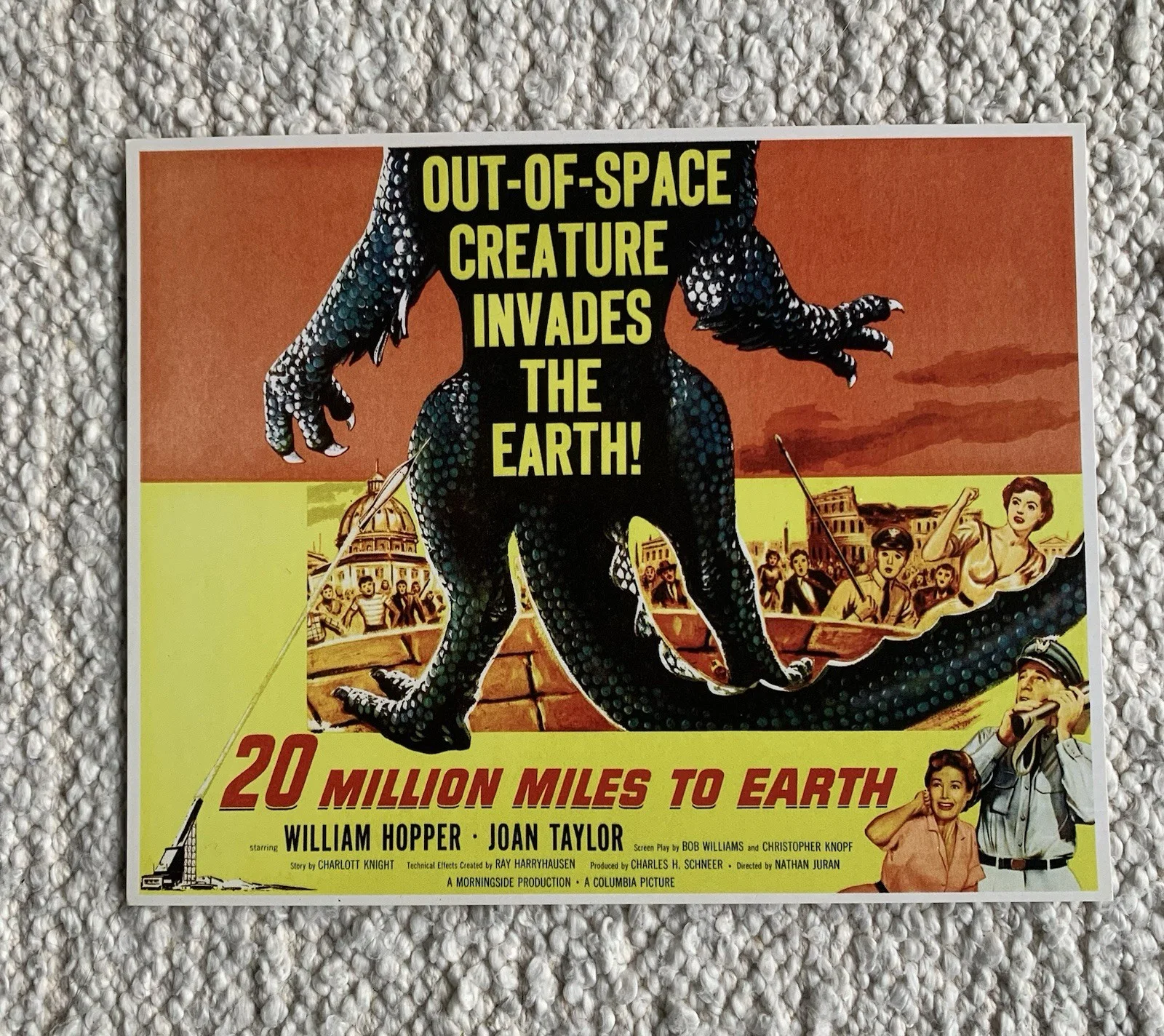 Ray Harryhausen Postcard Set Of 5. Powerhouse Films Promo Set. NEW., изображение 5