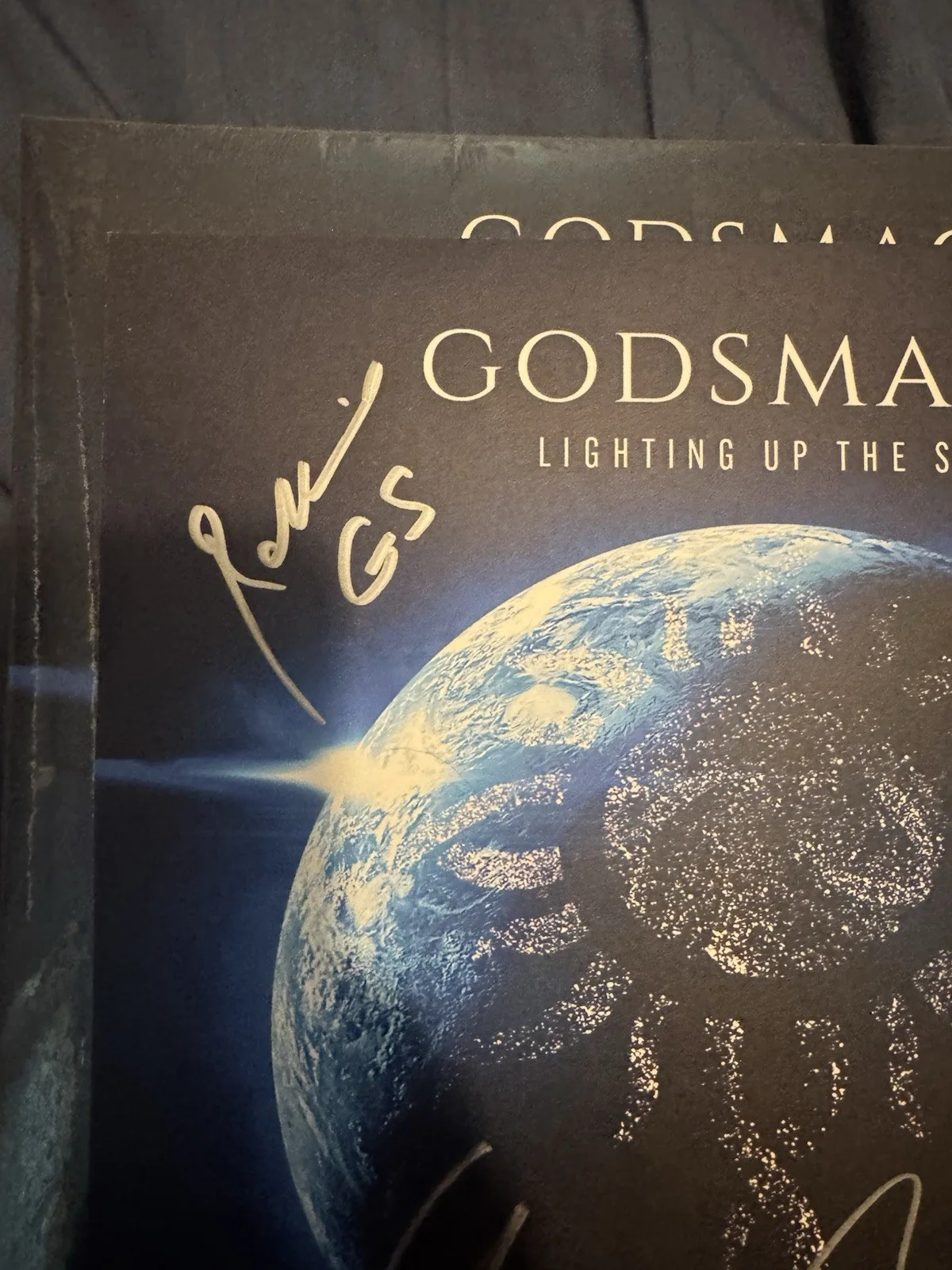 GODSMACK - Lighting Up The Sky LP + signed 11”x11” Album, изображение 2