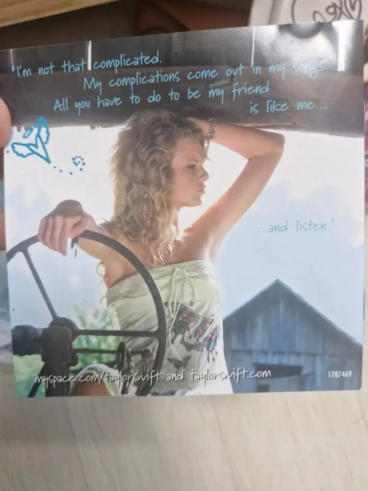 Taylor Swift Signed Autograph Debut Self-Titled CD Album, image 3