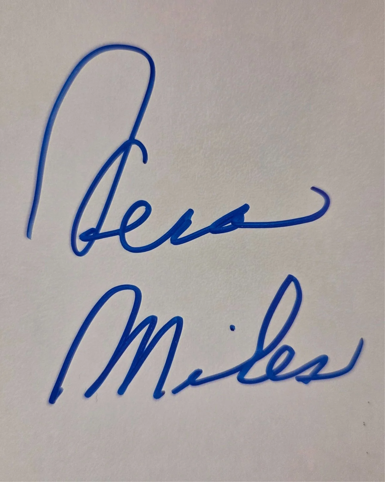 Vera Miles Hand Signed Autograph 8x10 Photo Psycho Actress Hitchcock Hollywood, изображение 2