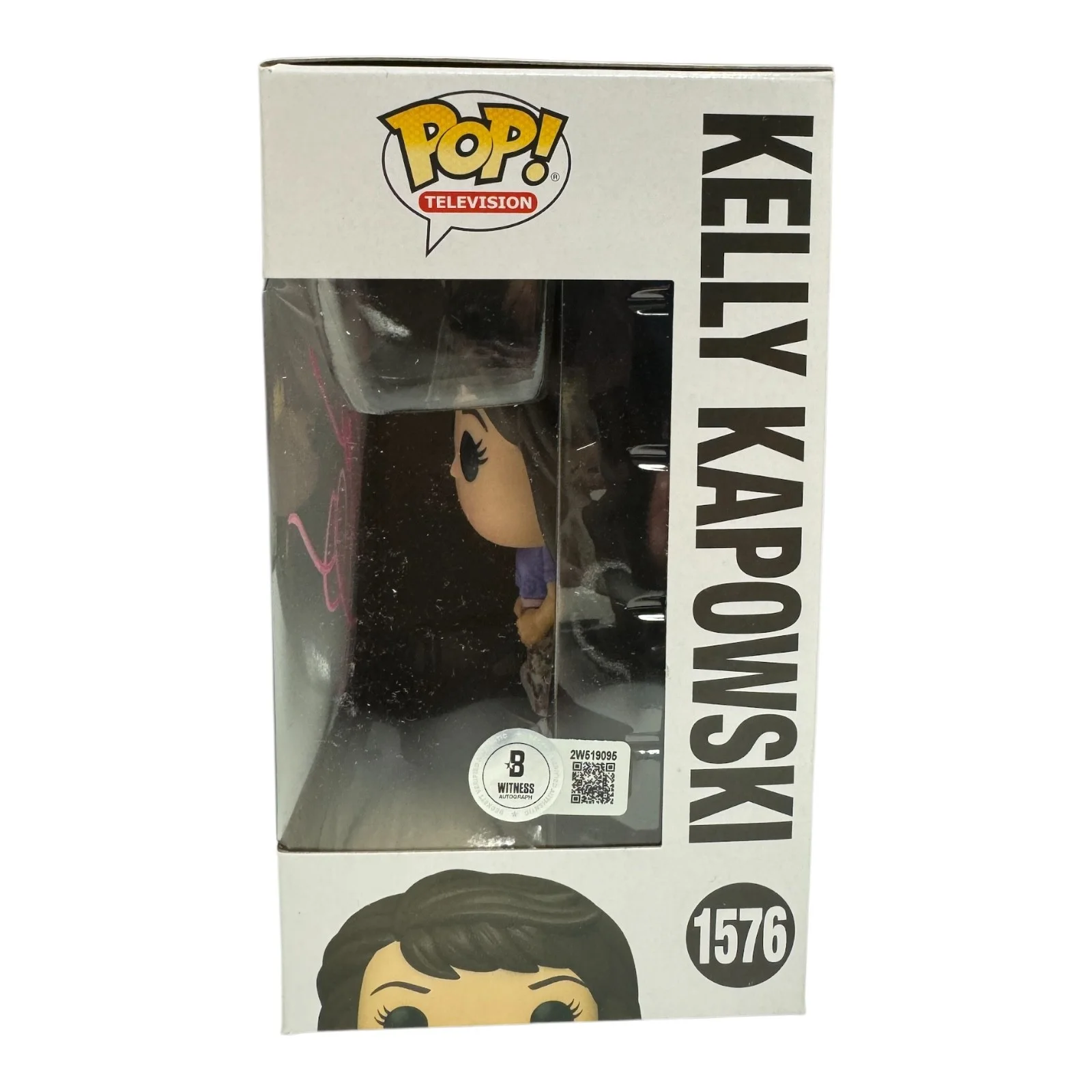 Tiffani Thiessen — Tiffani Thiessen Signed Autograph Saved By the Bell Funko 1576 Beckett Bas Kelly, изображение 2