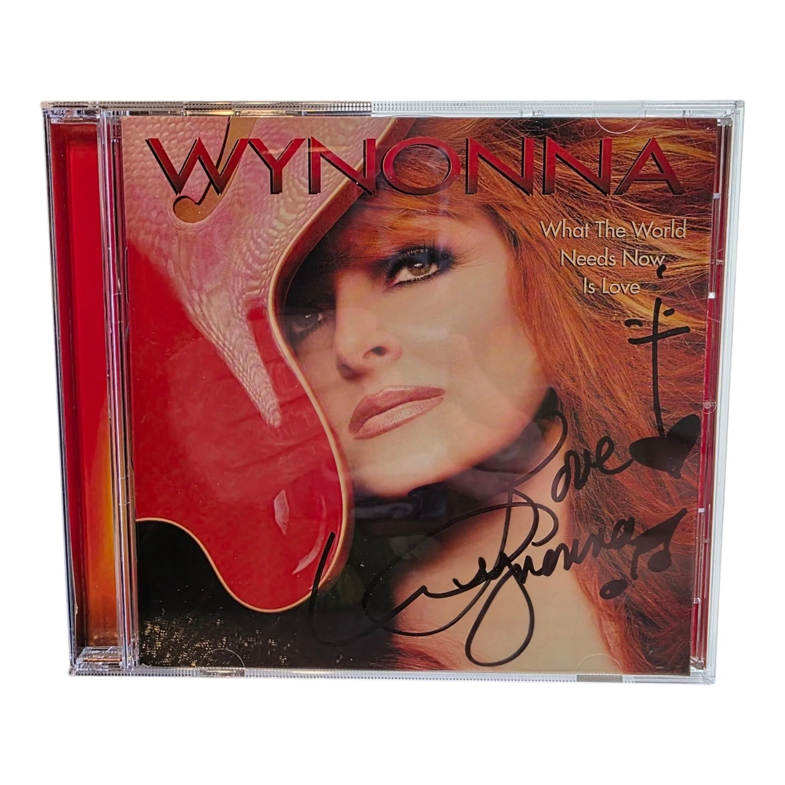 Wynonna Judd CD - What the World Needs Now - Autographed, image 2