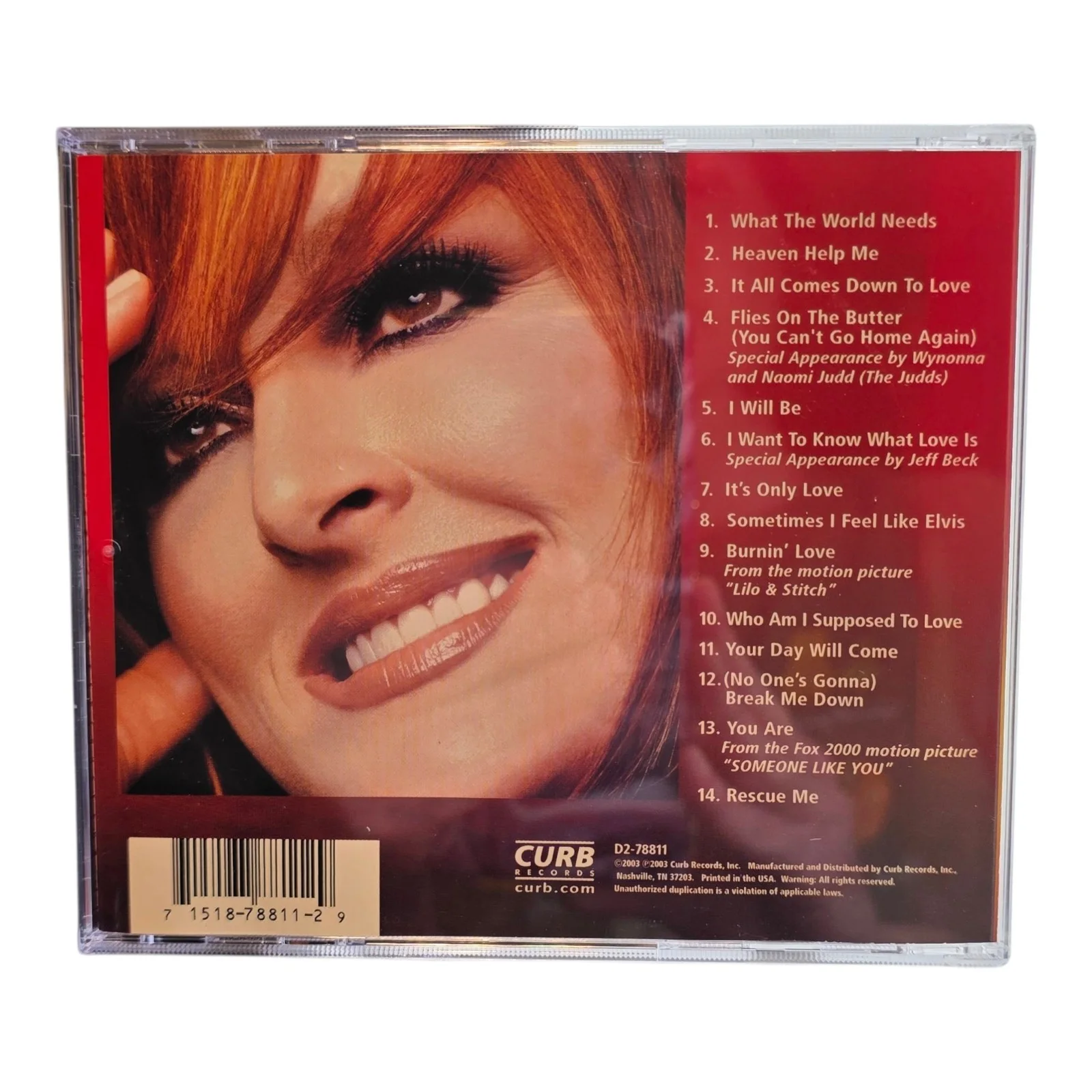 Wynonna Judd CD - What the World Needs Now - Autographed, image 3