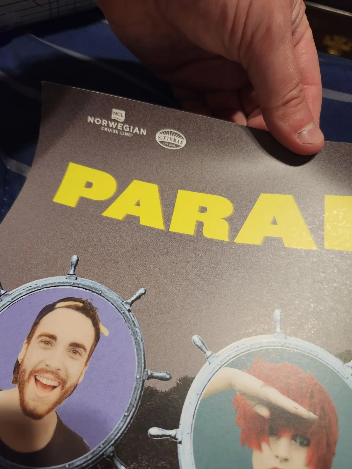 Hayley Williams Paramore Band Signed Autograph Parahoy Poster Rare Full Coa 2014, image 3