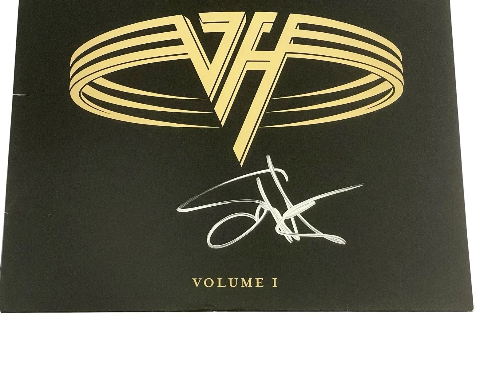 Van Halen Sammy Hagar Autographed Video Hits Volume 1 Laserdisc JSA Certified, image 2