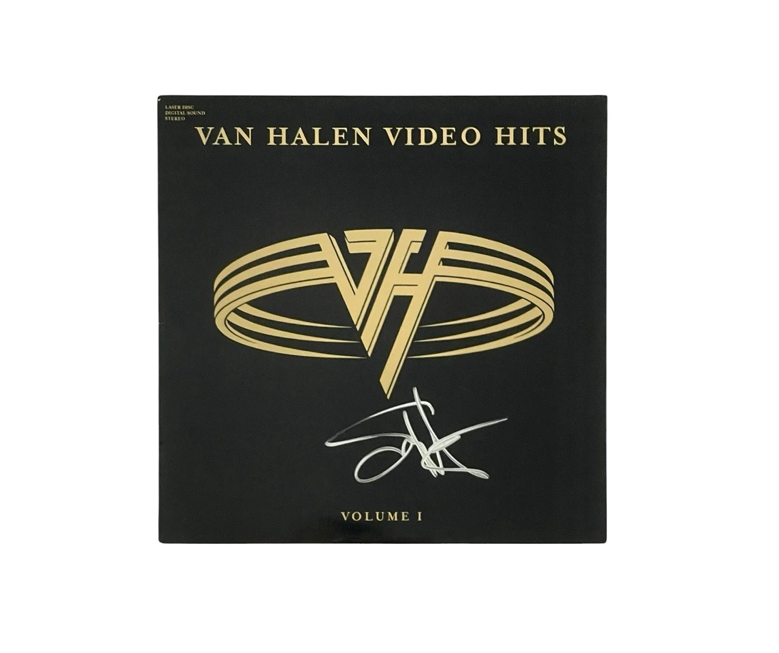 Van Halen Sammy Hagar Autographed Video Hits Volume 1 Laserdisc JSA Certified, image 3
