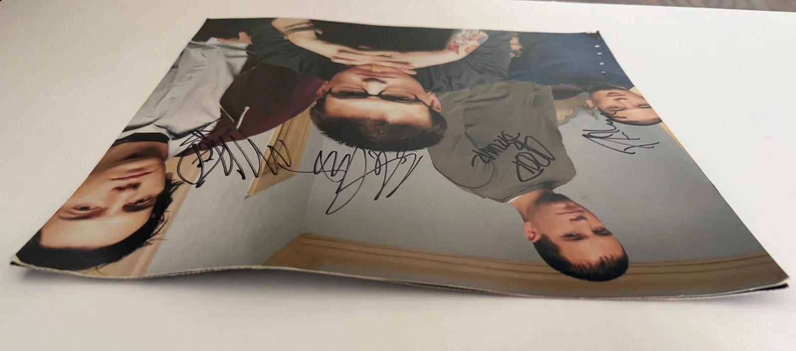 Taproot Welcome Era Signed Poster - Autographed All 4 Members, image 2
