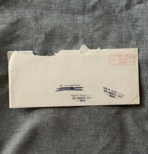Theodore Bikel — Theodore Bikel Typed & Signed Letter to Actress Lois Nettleton 1978, изображение 2