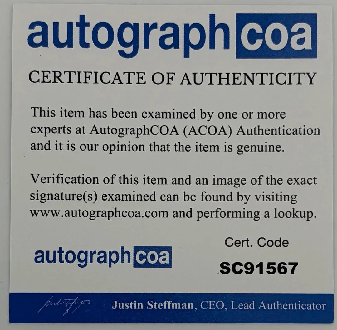 Devon Murray — Devon Murray signed Funko #65 "Seamus Finnegan"w/quote (Harry Potter) - ACOA COA, изображение 5
