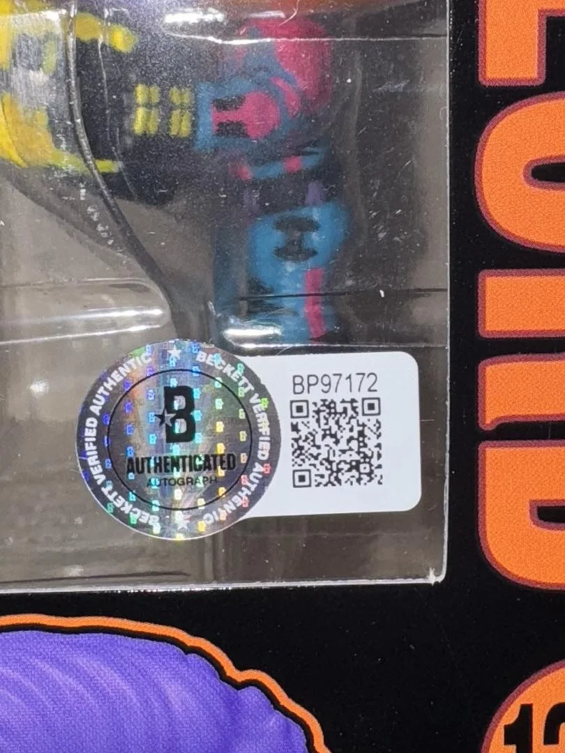 Chris Pratt — Chris Pratt Signed Funko Pop #1240 "Star Lord" GOTG - Beckett COA, изображение 3