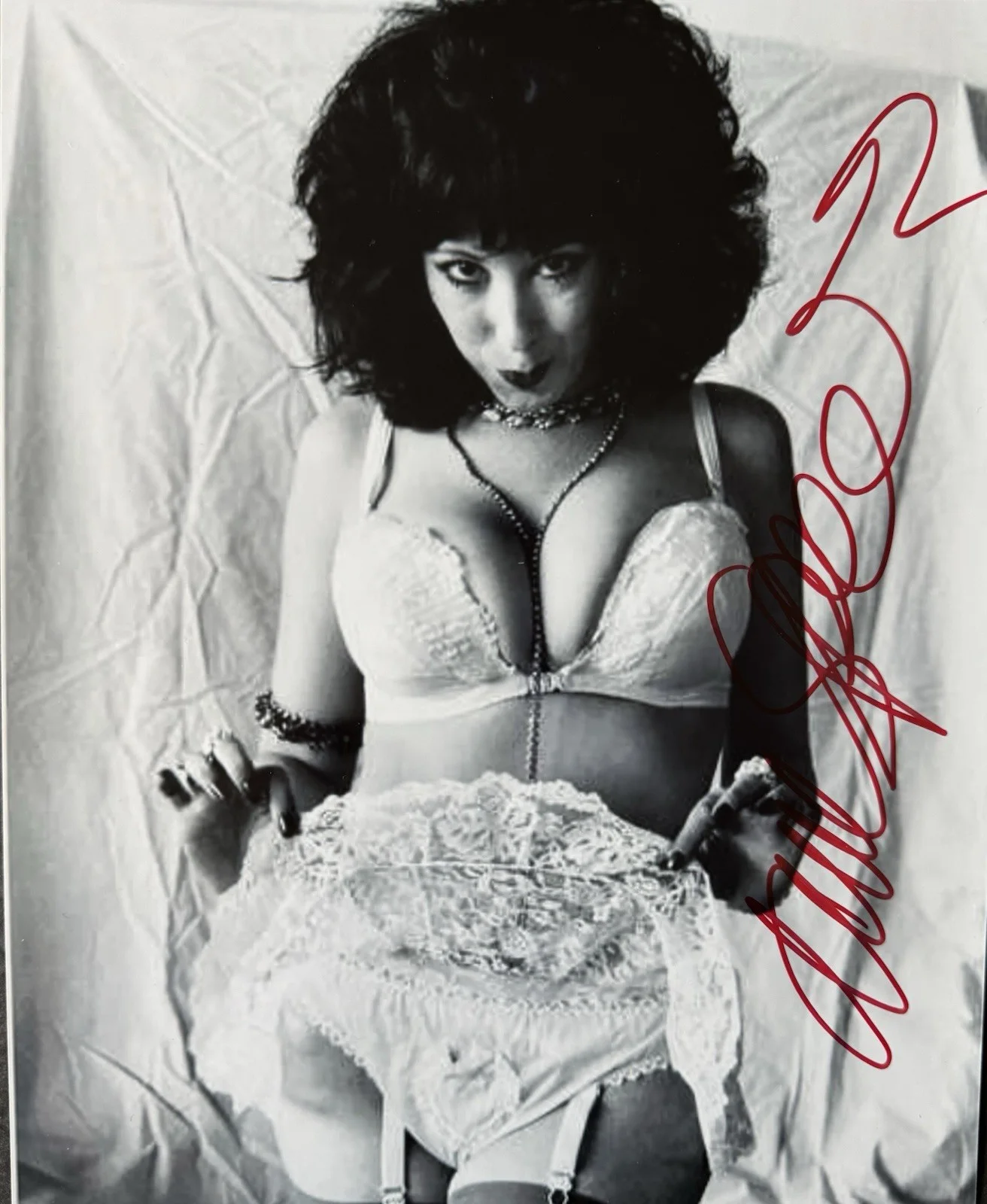 ANNIE SPRINKLE — ANNIE SPRINKLE SIGNED 8X10 PHOTO XXX LEGEND AUTOGRAPH SEXY