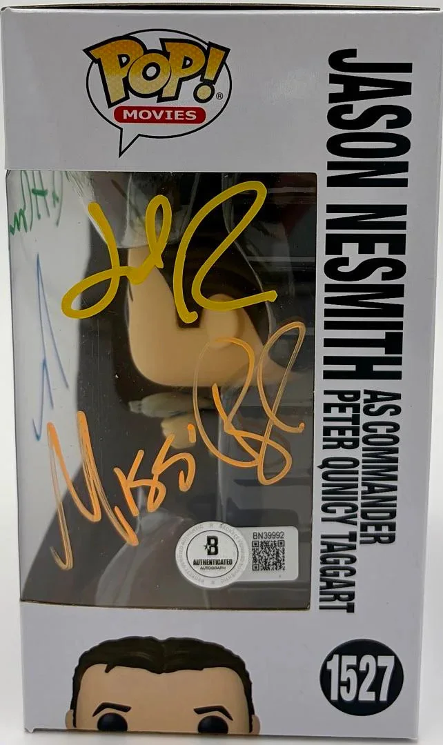 Tim Allen — Cast signed Galaxy Quest "Jason Nesmith" Funko #1527 - Beckett & JSA COA, изображение 3