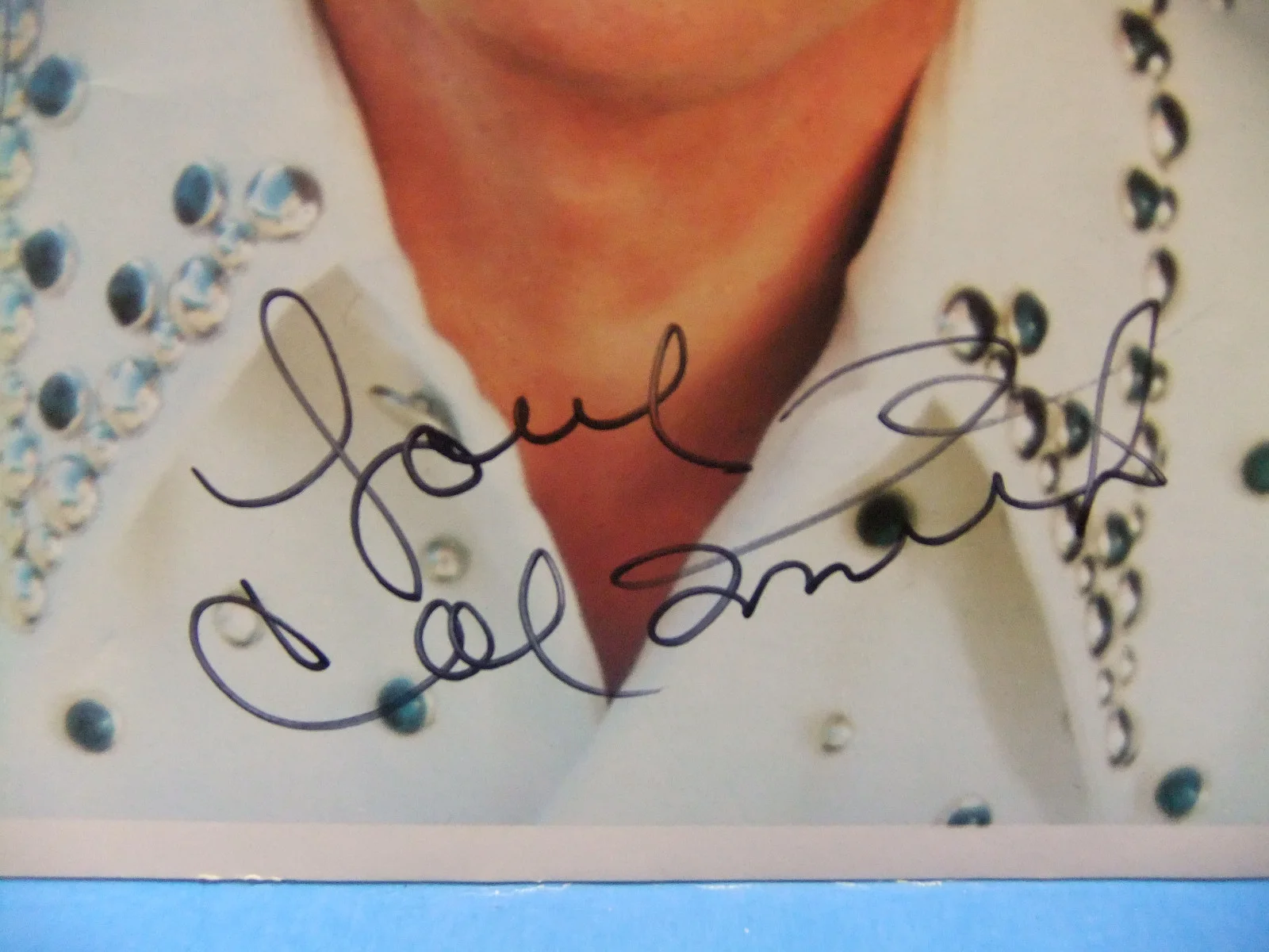 Cal Smith & Band 1976 Signed Color 8x10 Photo Jason's Farm Don Mills Johnny Cox, изображение 2