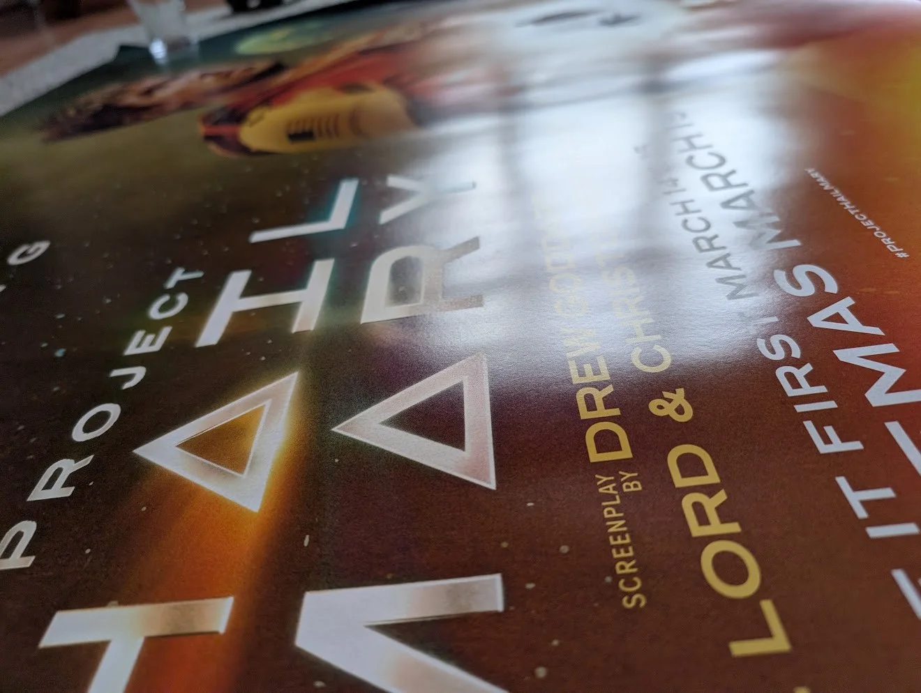 PROJECT HAIL MARY – ORIGINAL UK QUAD CINEMA POSTER – 30 x 40 - DOUBLE SIDED, изображение 3