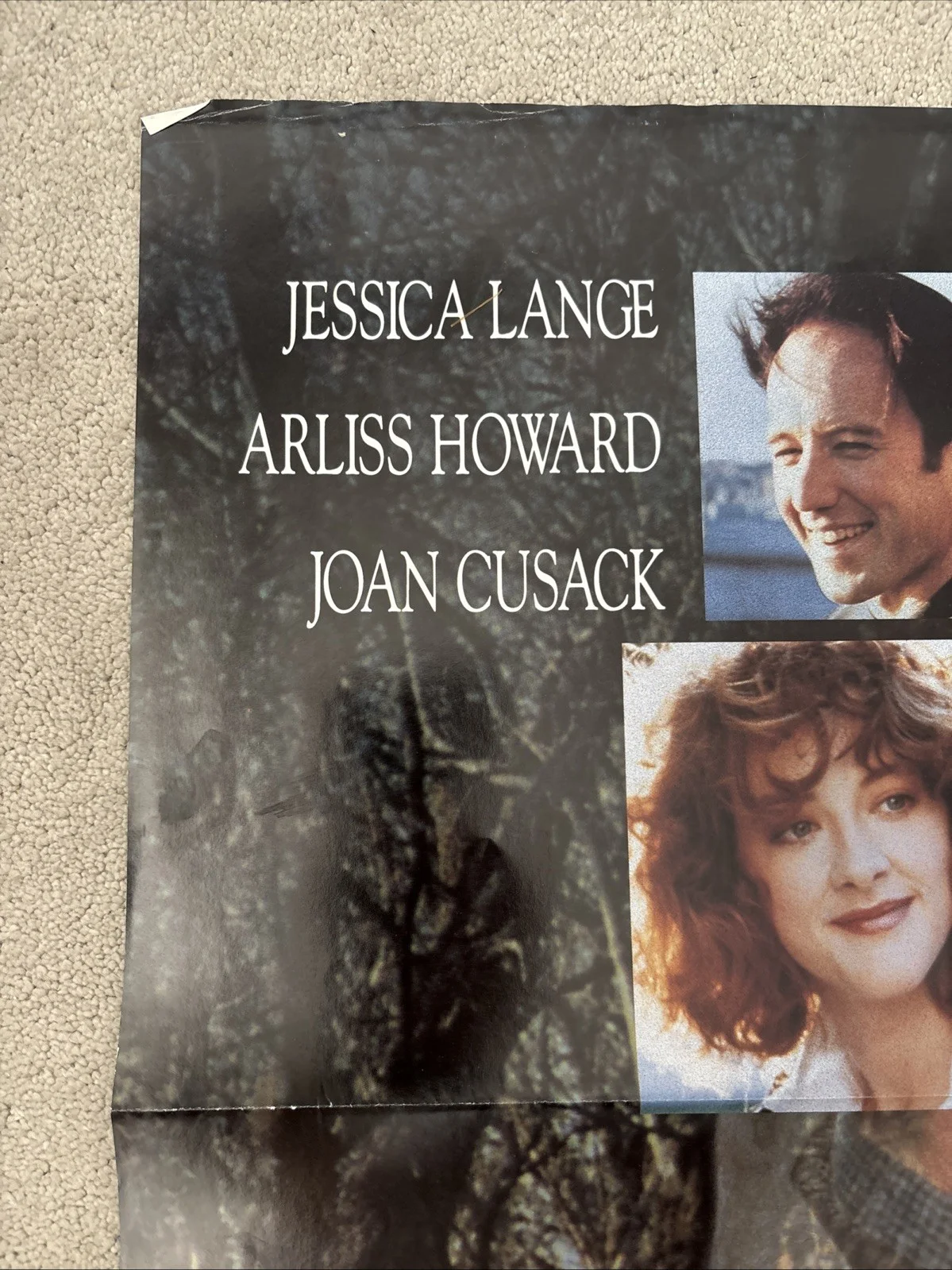 Men Don't Leave (1989) Original US One Sheet Movie Poster, image 2