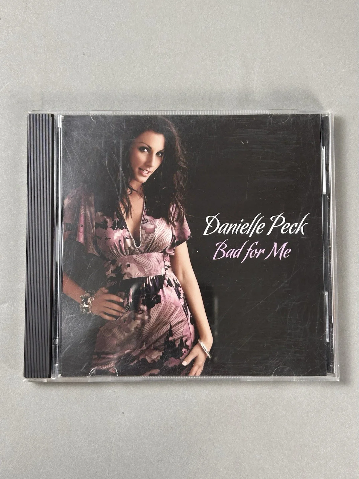 Danielle Peck Bad For Me CD Single + Signed Booklet Big Machine Records 2007, image 5