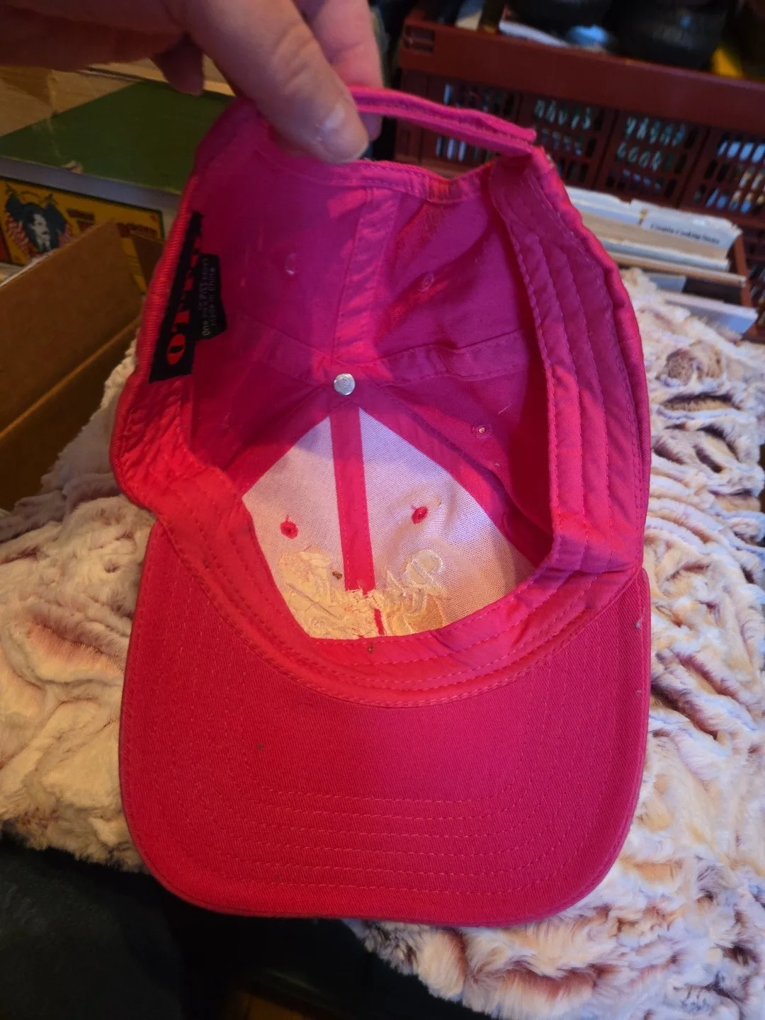 Rhonda Vincent Autographed Baseball Hat - Pink 2016, image 4