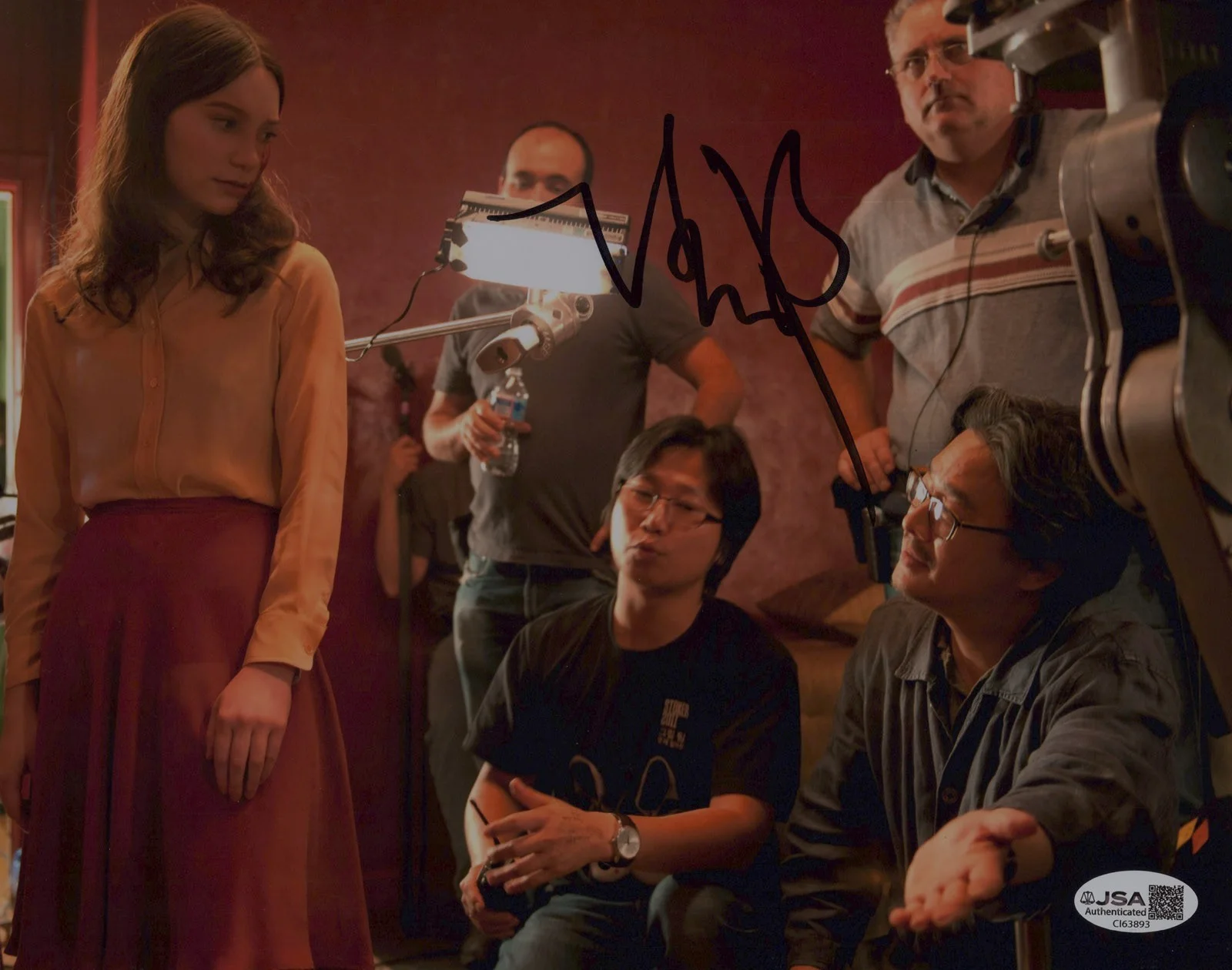PARK CHAN-WOOK — Park Chan-Wook signed 8x10 Photo EXACT PROOF i NO OTHER CHOICE Director JSA COA, изображение 5