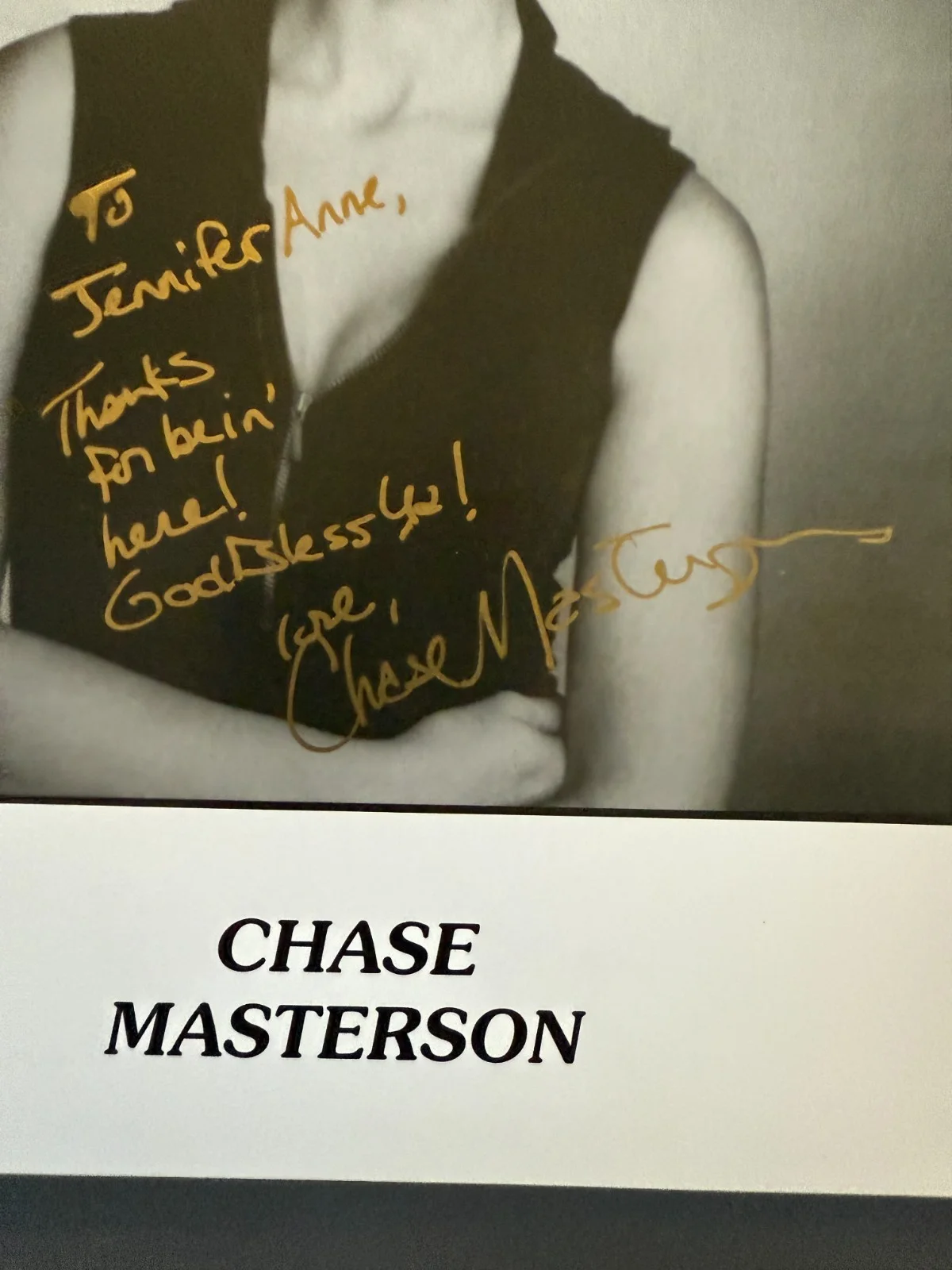 Chase Masterson — Star Trek Deep Space 9 Chase Masterson 8x10 Photo Signed Autograph AUTO Fan club, изображение 3