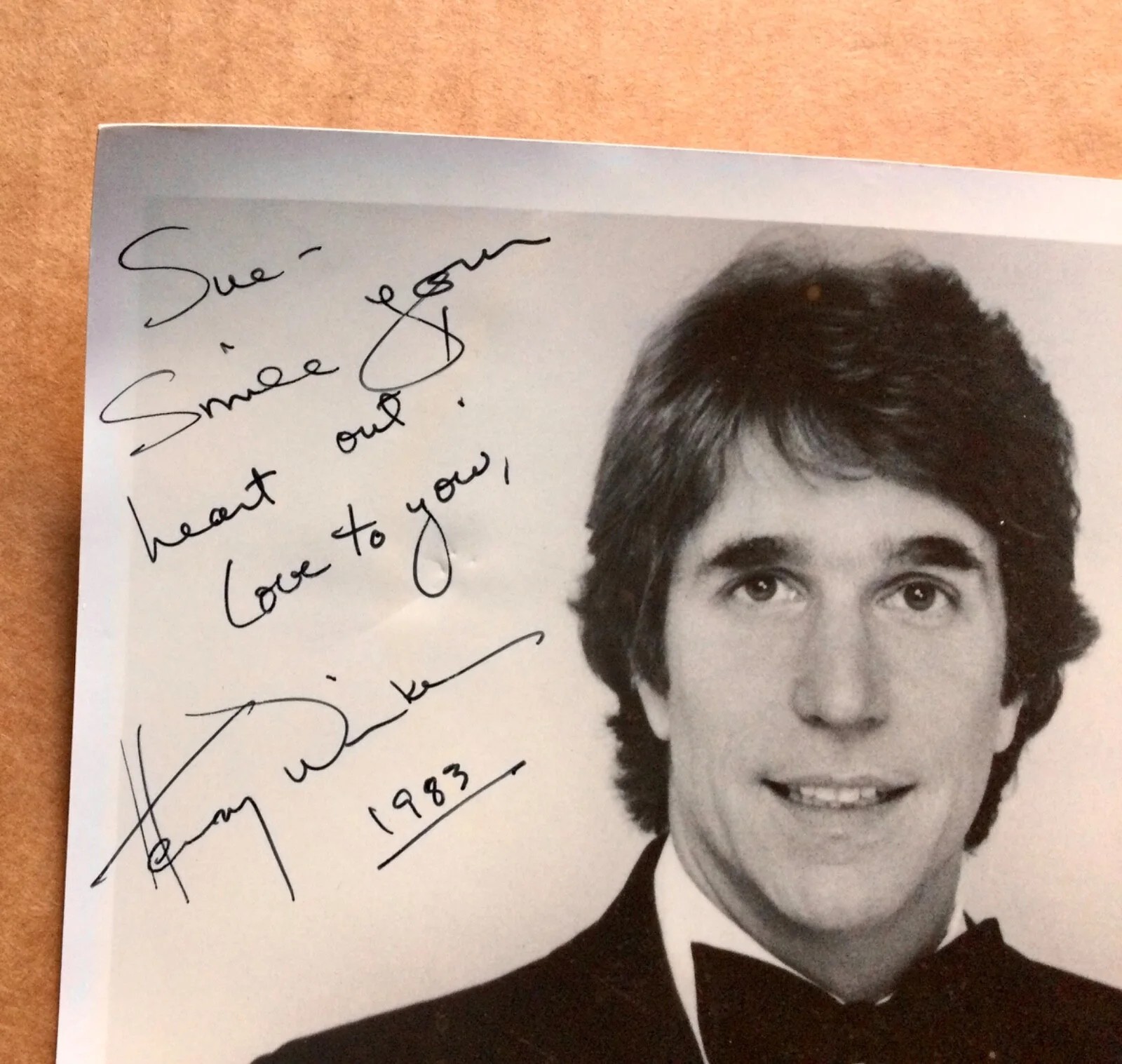 Henry Winklet — Henry Winkler vintage signed autographed 8X10 photo signed in 1983, image 4