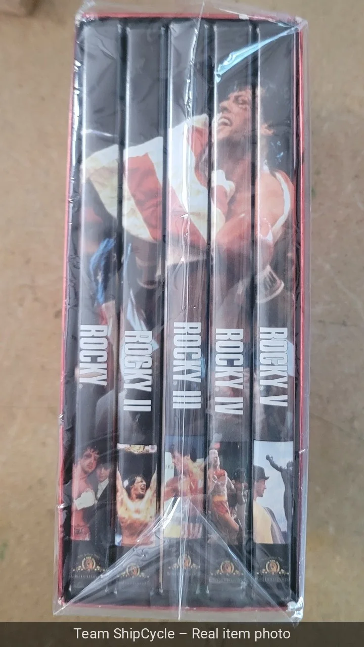 Sylvester Stallone — SYLVESTER STALLONE Autographed Signed ROCKY IV DVD Deluxe Box Set JSA L G2U, image 4