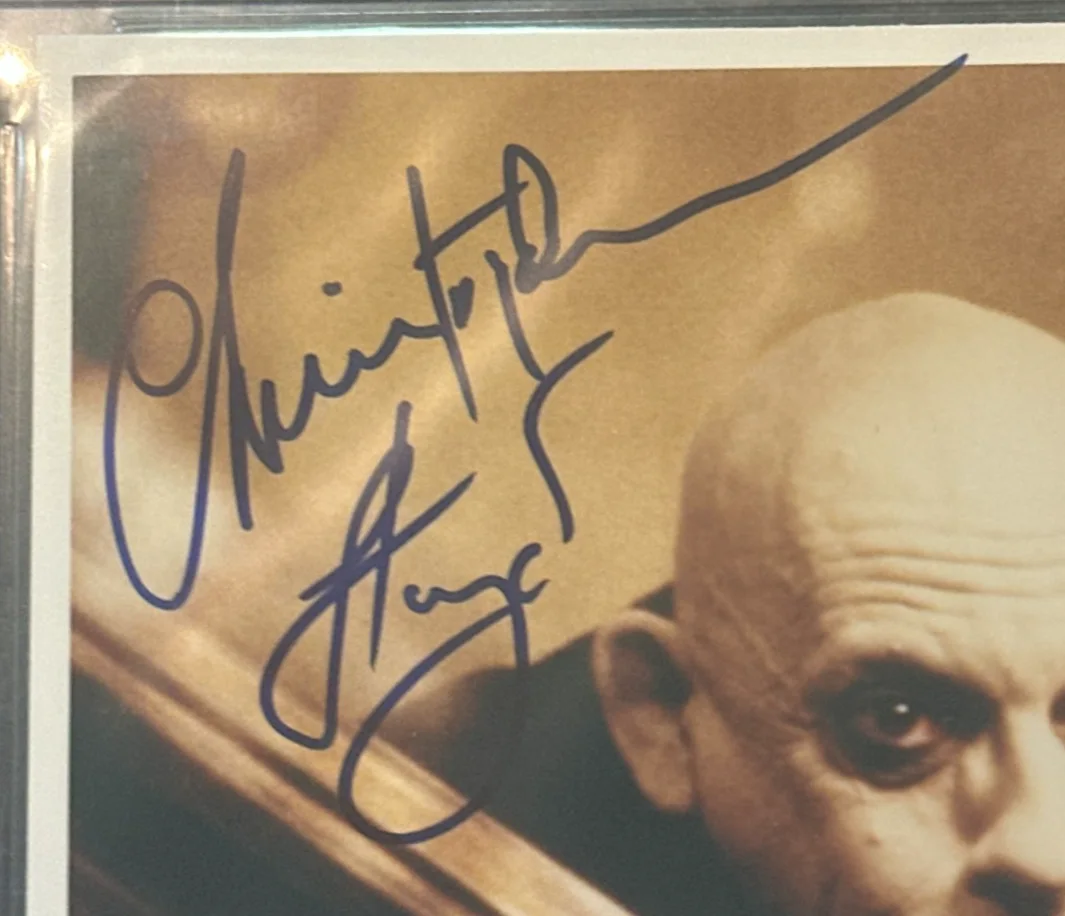 CHRISTOPHER LLOYD — CHRISTOPHER LLOYD Signed ADDAMS FAMILY 8 X 10 PHOTO Beckett Encapsulated, изображение 2
