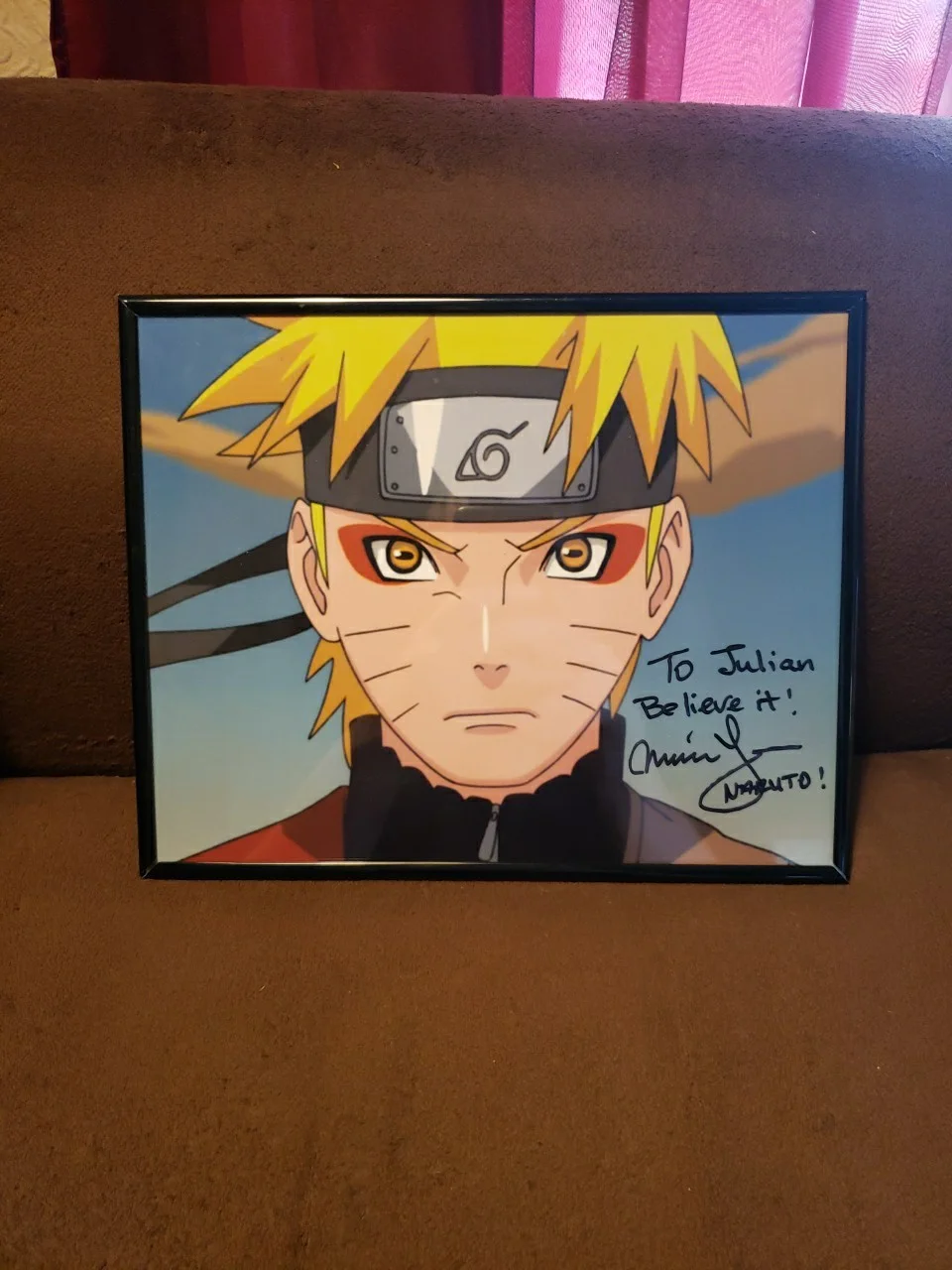 Maile Flanagan — MAILE FLANAGAN Signed NARUTO Shippuden 8x10 Photo, image 2