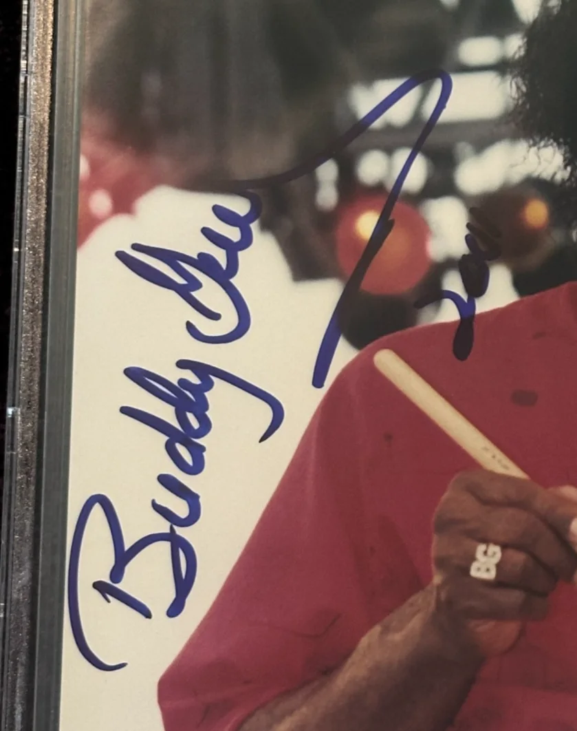 BUDDY GUY Signed CONCERT 8 X 10 PHOTO Beckett Encapsulated, image 2