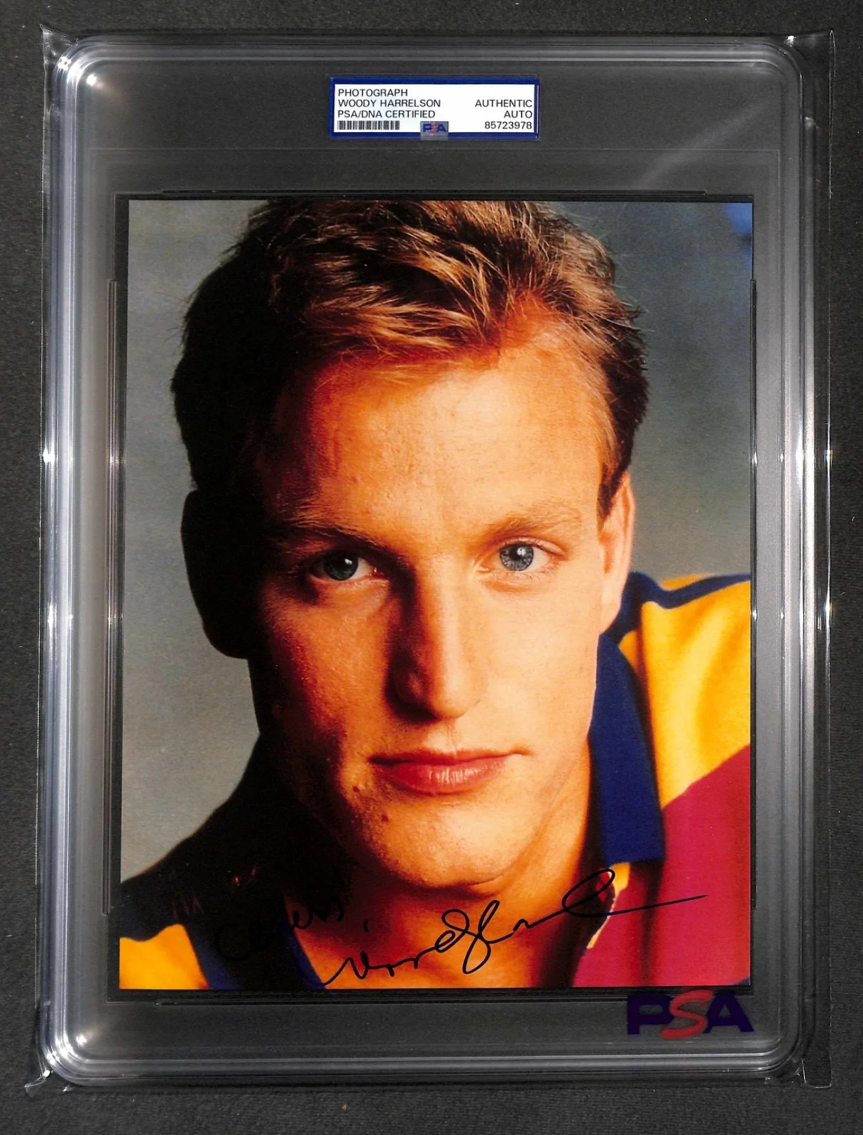 Woody Harrelson — Signed Woody Harrelson Photo CHEERS Boston TV Autographed 8x10 Rare Auto PSA, изображение 3