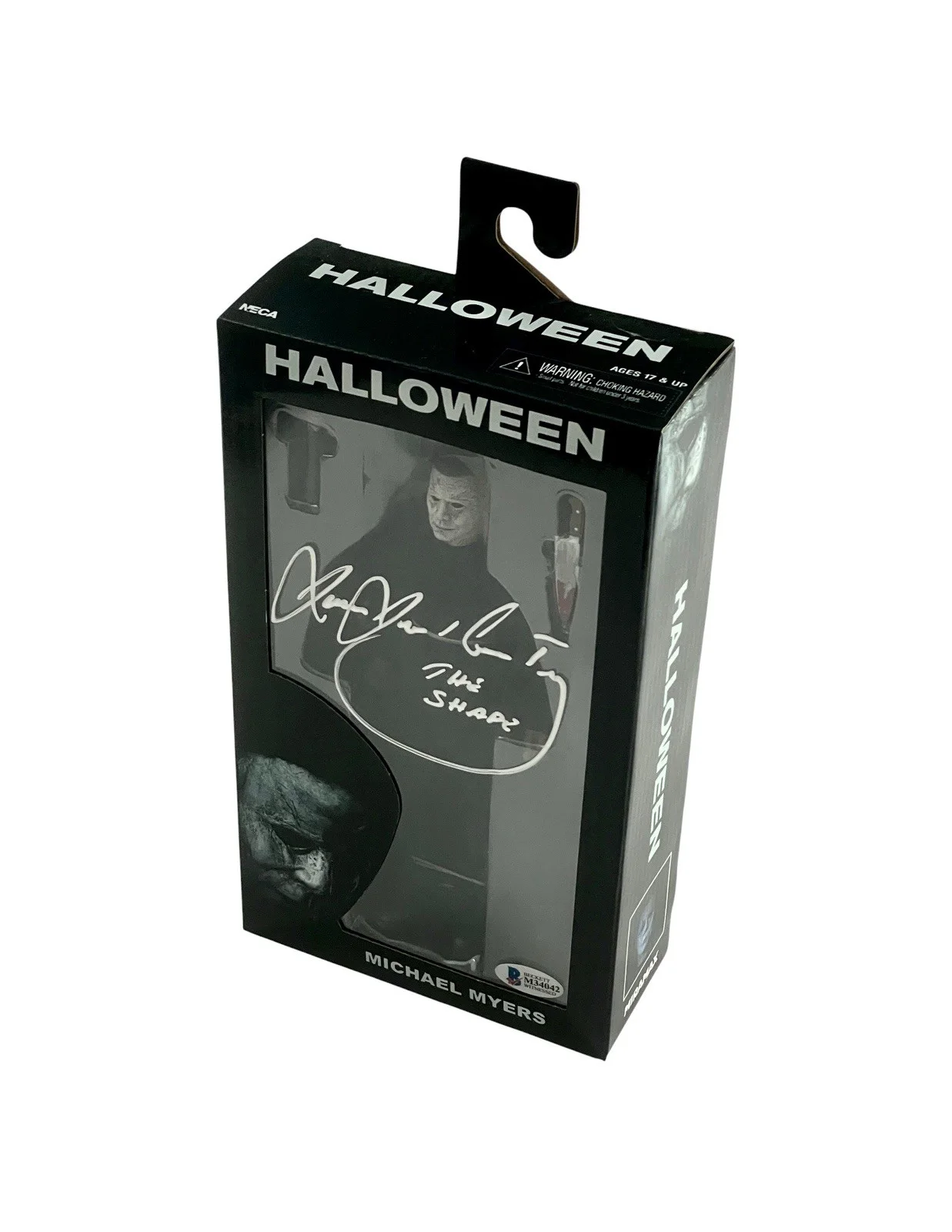 James Jude Courtney — Halloween Michael Myers Signed 8” Neca Action Figure James Jude Courtney Horror, изображение 5