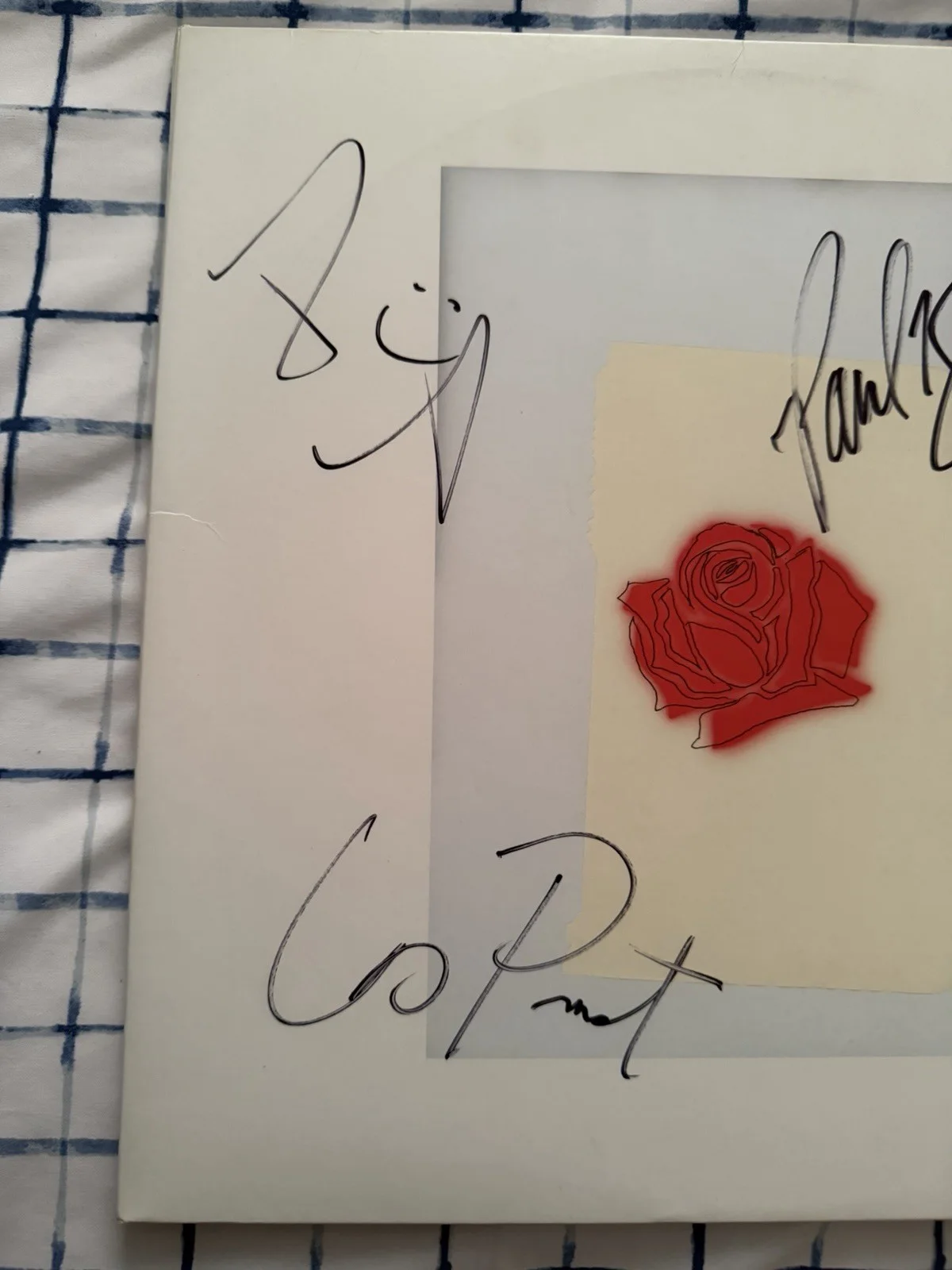 LANY - LANY SIGNED Vinyl ORIGINAL MEMBERS AND FULL AUTOGRAPHS, image 2