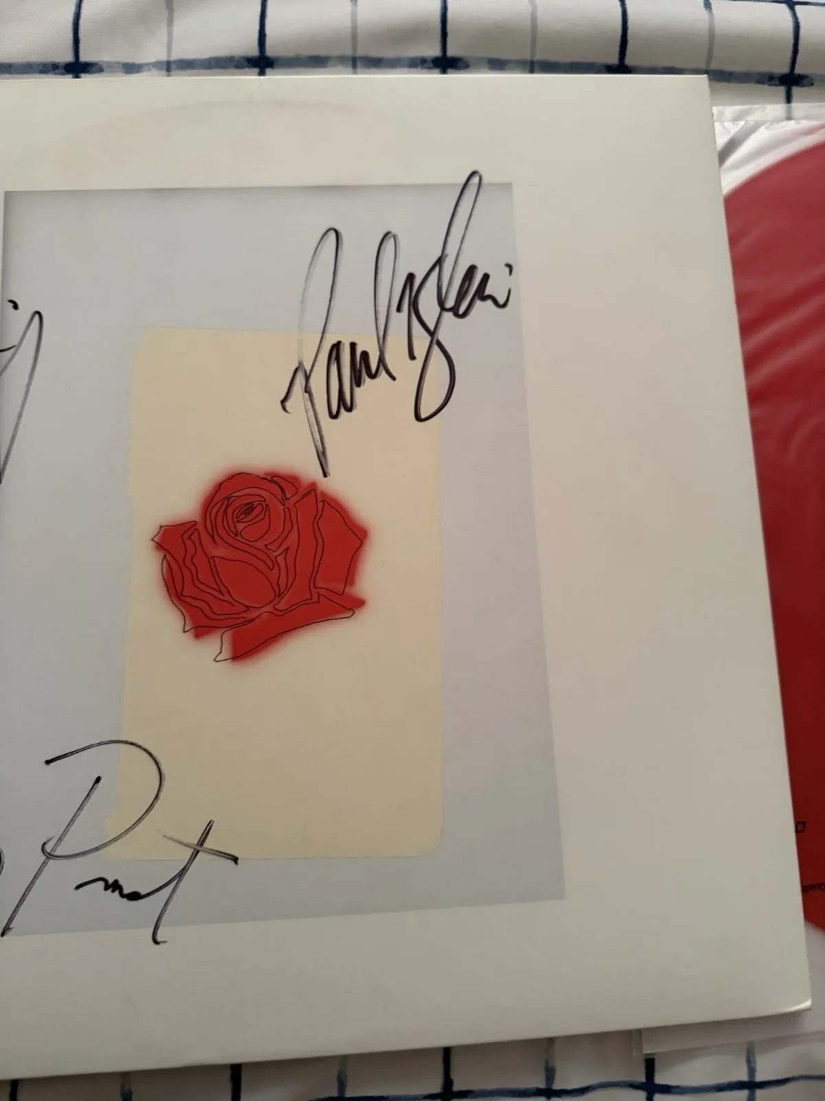 LANY - LANY SIGNED Vinyl ORIGINAL MEMBERS AND FULL AUTOGRAPHS, image 3