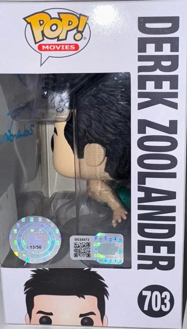 Ben Stiller — Ben Stiller Signed Funko Pop #703 "Derek Zoolander" - OC Celebrity Marketing, image 3