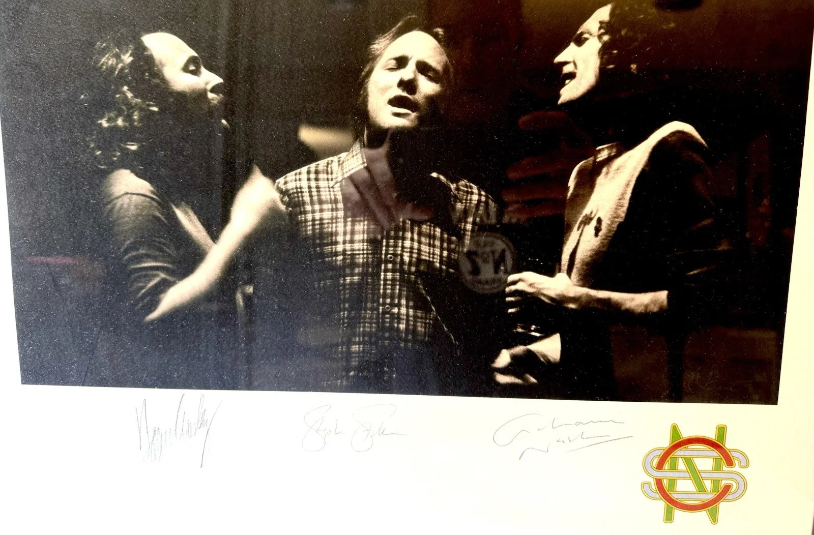 Crosby, Stills & Nash Signed Limited Edition "CSN" Original Giclee Print!, изображение 2